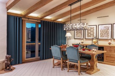 Metropole, SG 7610, Colorama Dimout, Hotel Palace, Gstaad, Switzerland, Charcoal, Design Endcap