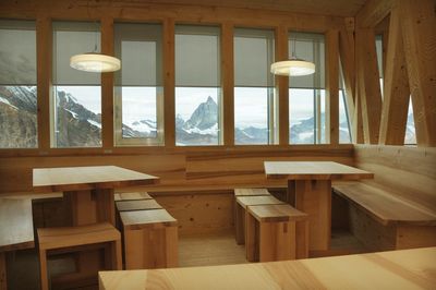 Sistemas de enrollables, SG 4910, Multiscreen 1-10%, Room shot ""Monte Rosa SAC Lodge", Zermatt, Switzerland
