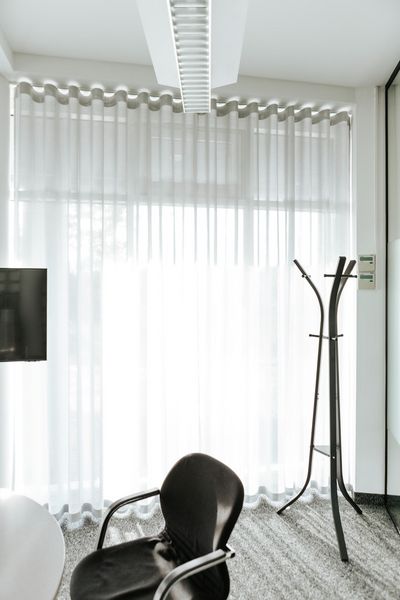 Sistemas de rieles, SG 6465, Colorama 1 Alu, Raiffeisen Bankzentrale, Timelkam, Austria