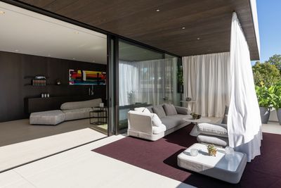 Sistemas de rieles de cortinas de accionamiento manual, SG 6870, Colorama 2, Private House, Seewalchen am Atterseee, Austria