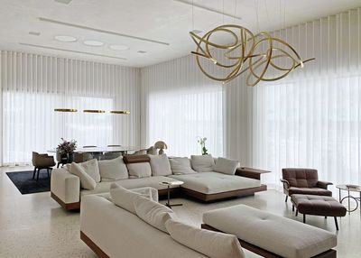 Sistemas de rieles de cortinas eléctricos, SG 5600, Colorama 1, Villa Ekerö, Sweden