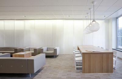 Sistemas de panel japonés, SG 2700, Colorama 1, Room shot "DLA Piper",Amsterdam, the Netherlands