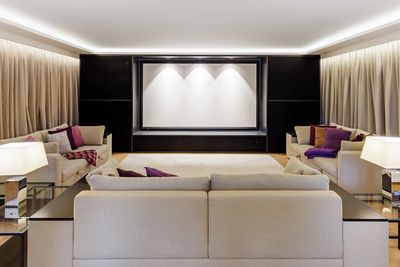 Sistemas de rieles, SG 5600, Customer Fabrics, Villa at the lake, Lucerne, Switzerland