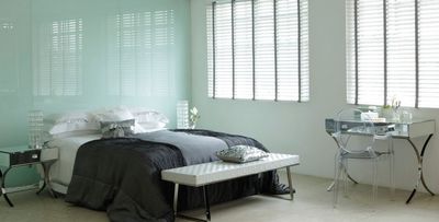 Sistemas de Venecianas, SG 8960, Wood slats, 50mm Soft White, Mystery tape