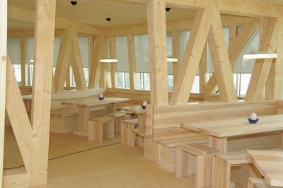 Sistemas de enrollables, SG 4910, Multiscreen 1-10%, Room shot ""Monte Rosa SAC Lodge", Zermatt, Switzerland