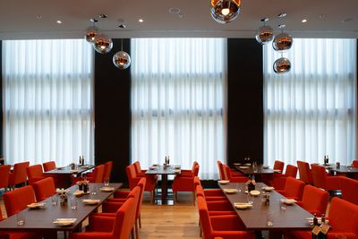 Sistemas de rieles, SG 5600, Colorama 1, Room shot "Radisson Blu Hotel", Zurich, Switzerland, Wave