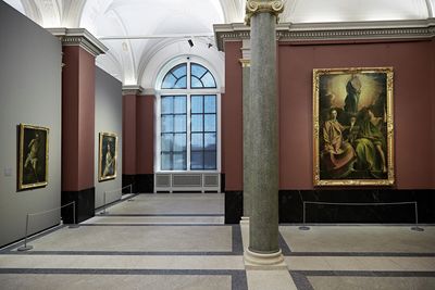 Sistemas de enrollables, SG 4960, Multiscreen 1-10%, Sempergalerie, Dresdner Zwinger, Dresden, Germany