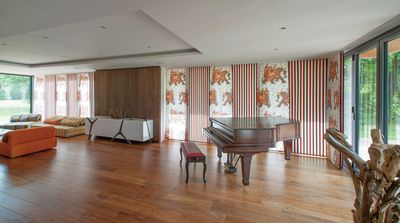 Sistemas de panel japonés, SG 2700, Multi Shadow, Room shot "Aurora House, Essex", United Kingdom